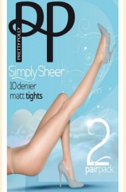 EPA1 10D Sheer Tights 2PP                                             